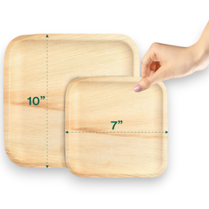 Bamboo Plates Eco Leaf Products