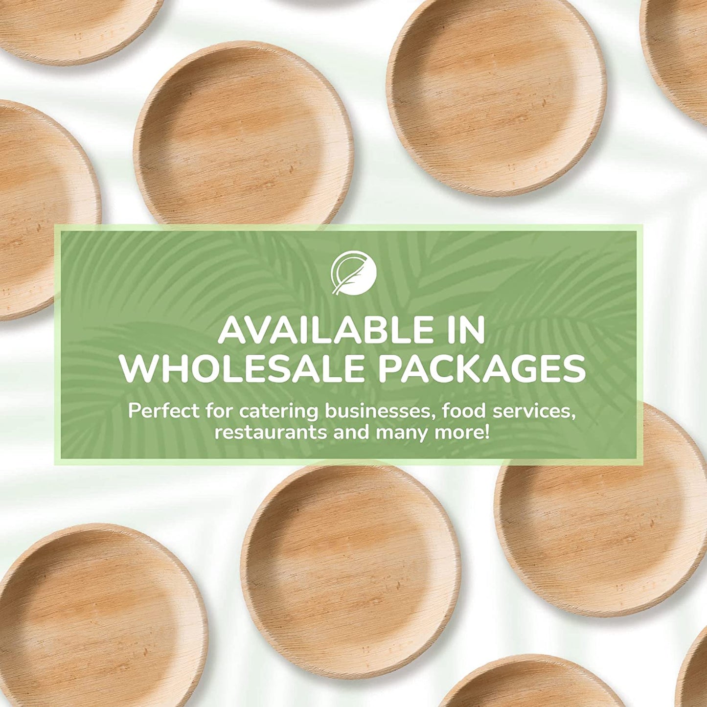 Wholesale Round Palm Leaf Bowls - Eco Leaf Products