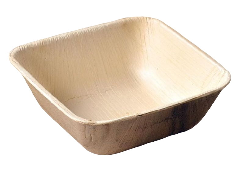 Wholesale Square Palm Leaf Bowls - Eco Leaf Products