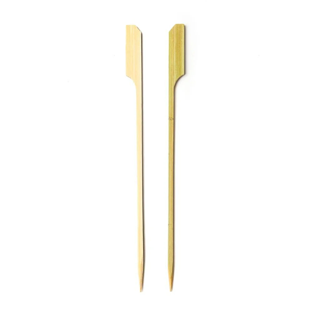 12cm (4.7") Bamboo Paddle Skewers Teppo Gushi Gun Shape - Eco Leaf Products