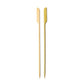 21cm (8.5") Bamboo Paddle Skewers Teppo Gushi Gun Shape - Eco Leaf Products