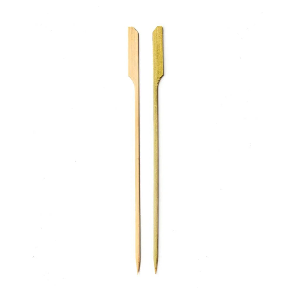 21cm (8.5") Bamboo Paddle Skewers Teppo Gushi Gun Shape - Eco Leaf Products