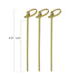 12cm (4.7") Bamboo Skewers Knot Looped - Eco Leaf Products