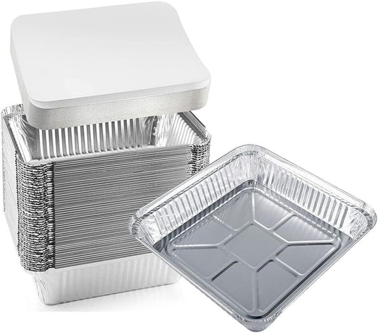 Lids For No.9 Deep Aluminium Foil Food Containers Recyclable - Eco Leaf Products